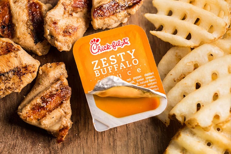 chick fil a zesty buffalo sauce carbs