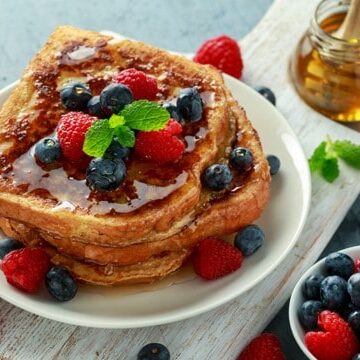 buttered french toast