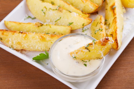 garlic parmesan potatoes