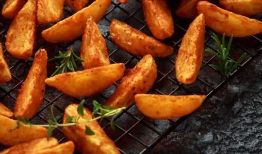 how to reheat potato wedges in air fryer