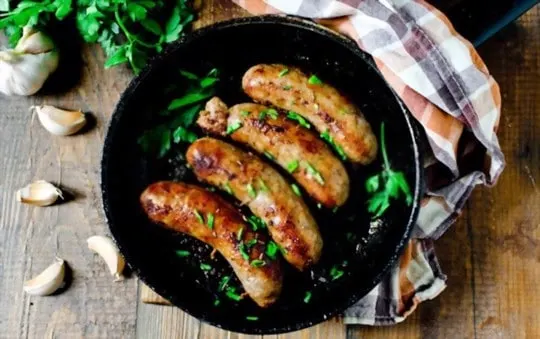 how to reheat sausages in a pan