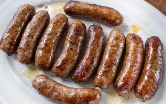how to reheat sausages in an oven