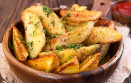 how to store leftover potato wedges