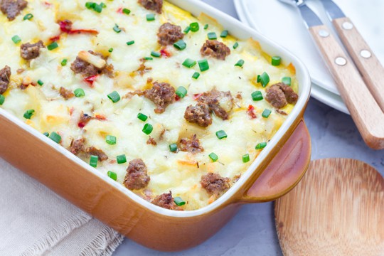 sausage and egg casserole