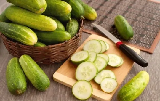 how to freeze cucumber slices