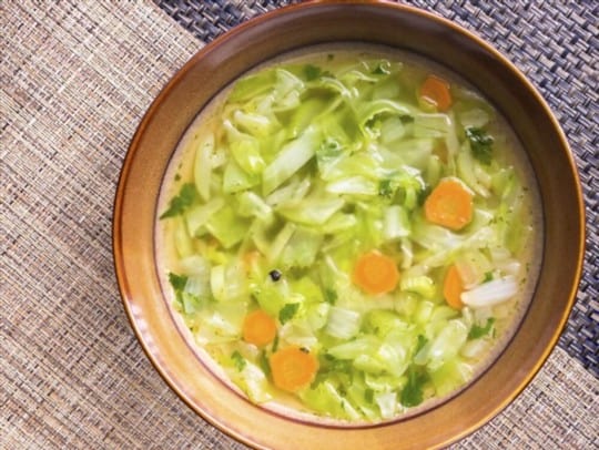 does freezing affect cabbage soup