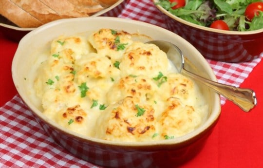 does freezing affect cauliflower cheese