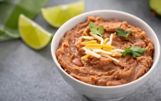 how to defrost refried beans