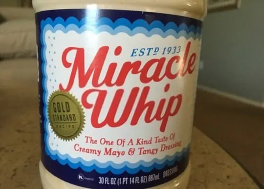 how to freeze miracle whip