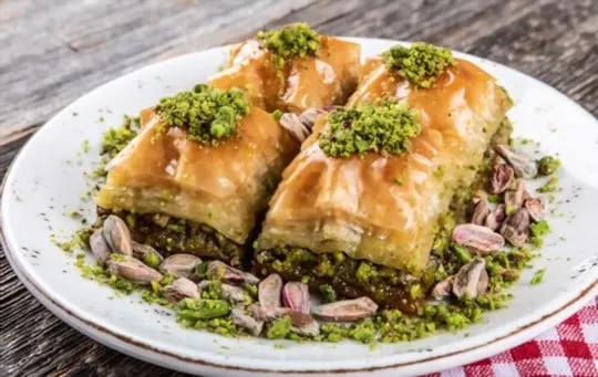 how to freeze unbaked baklava