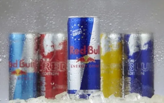 how to store red bull