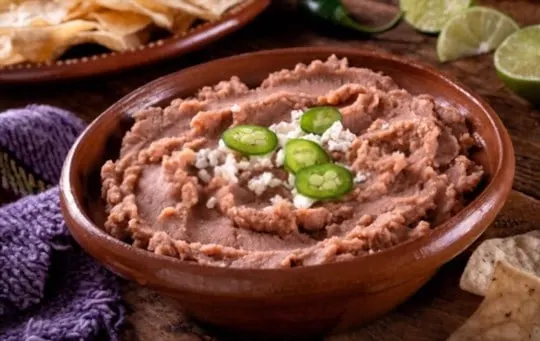 how to store refried beans in fridge