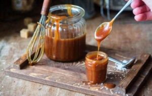 how to thicken caramel sauce