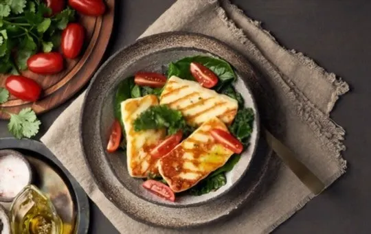 how to use thawed halloumi