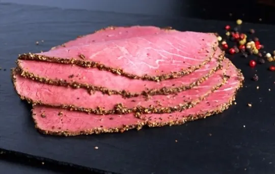 how to use thawed pastrami