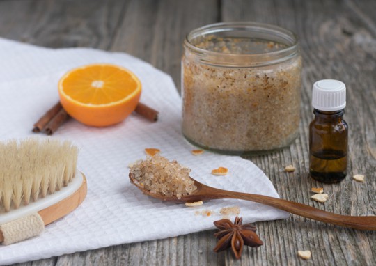 what is sugar scrub