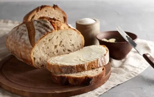 buttered bread