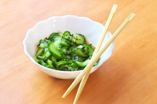 cucumber sunomono