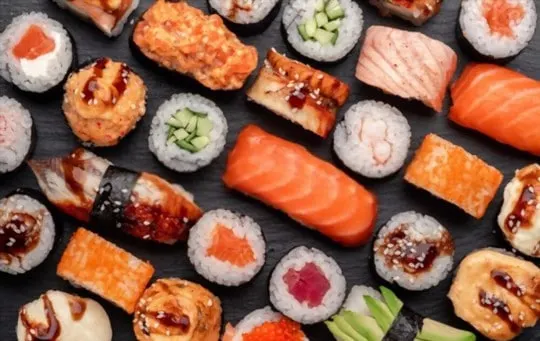 does freezing affect sushi