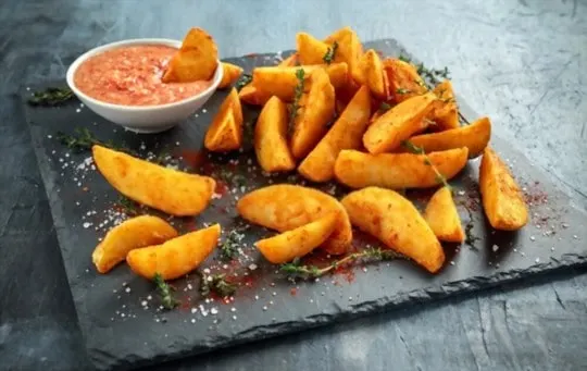 fried potatoes