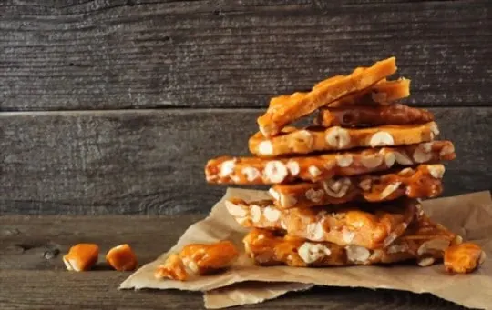 how to freeze peanut brittle