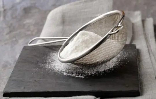 how to freeze powdered sugar
