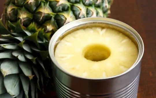 how to thaw frozen canned pineapple