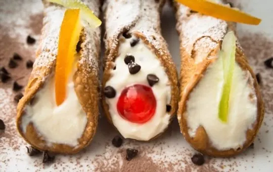how to thaw frozen cannolis