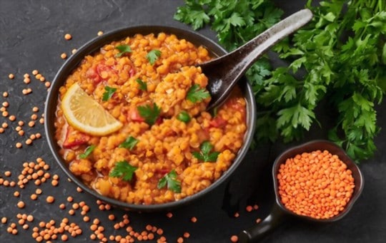 how to thaw fzozen lentils