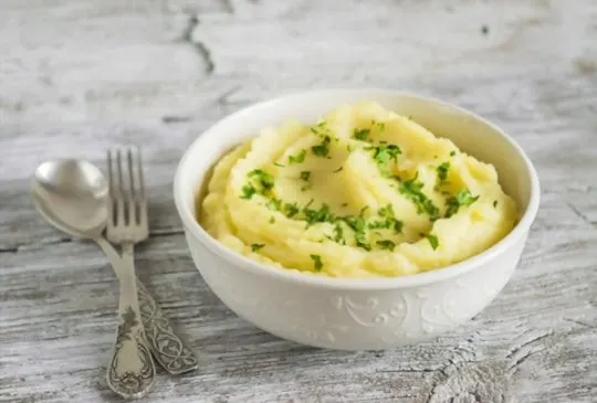 mashed potatoes
