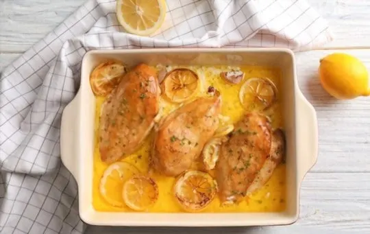 why consider serving side dishes with lemon chicken