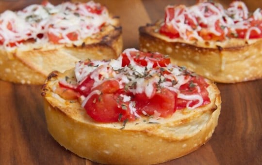 cheesy bruschetta