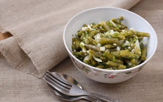 green beans with balsamic vinegar