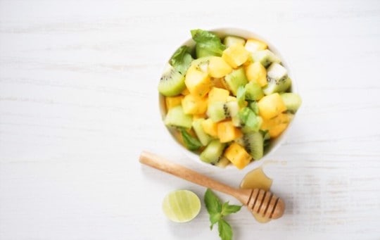 honey lime fruit salad