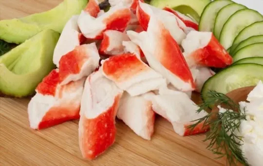 how to thaw frozen imitation crab