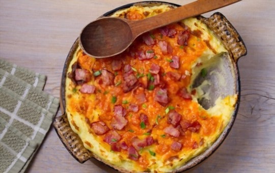 mashed potatoes with bacon