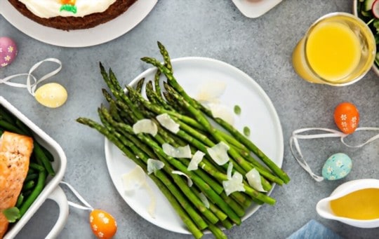 roasted asparagus with grated parmesan