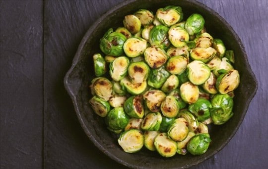 roasted brussels sprouts or spiced carrots