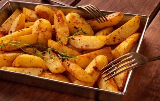 spicy roasted potatoes