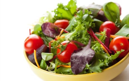 tossed green salad with italian dressing