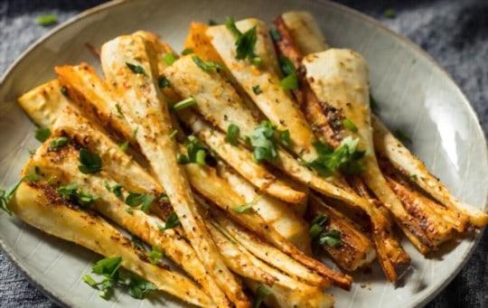 buttered parsnips