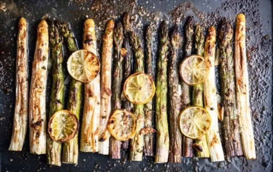 garlic parmesan asparagus