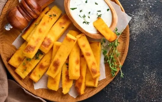 garlic rosemary polenta