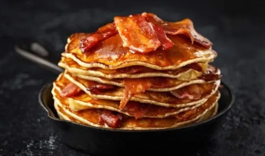 maple bacon pancakes