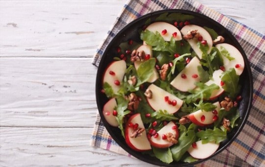 pomegranate and apple salad