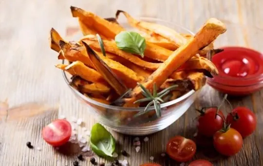 spiced sweet potato fries