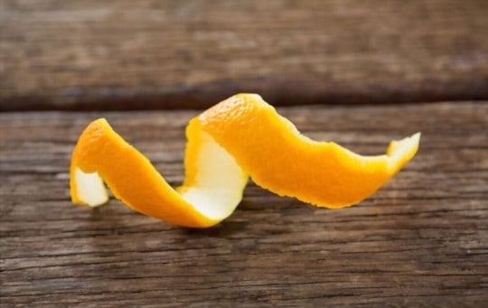 what is orange zest