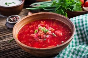 what to serve with borscht