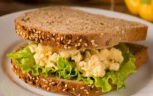 what to serve with egg salad sandwiches