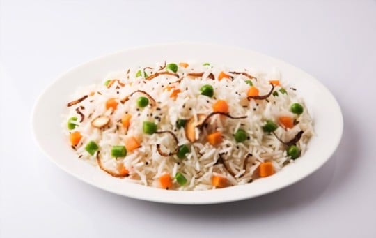 white rice pilaf